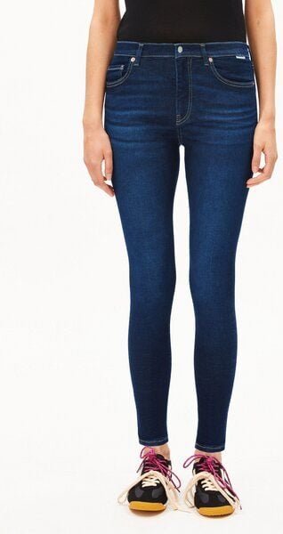 ARMEDANGELS TILLAA Damen Skinny Jeans aus Baumwoll Mix