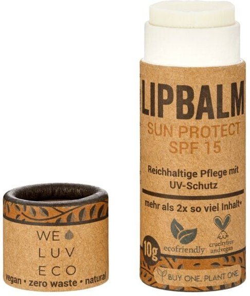 Thumbnail - WE LUV ECO Lipbalm Sun Protect | Lippenpflege mit UV Schutz | nachhaltig | plastikfrei | vegan