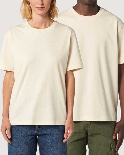 YTWOO Unisex T-Shirt mit lässigem Schnitt für Sie und Ihn aus Bio-Baumwolle