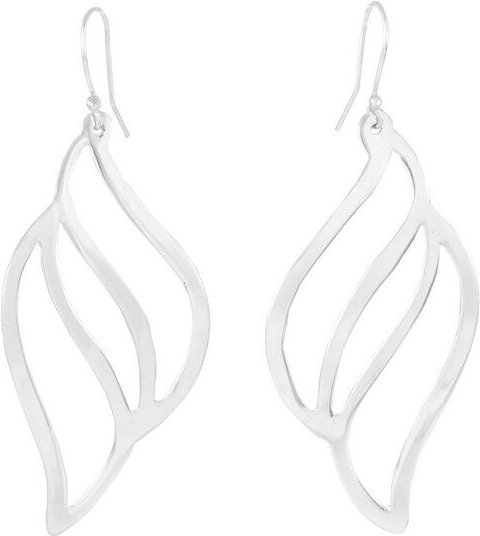 pakilia Ohrringe Silber Flamme sustainable minimalistisch handmade Fair-Trade