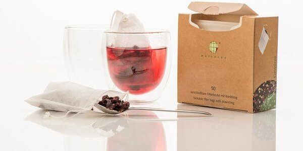 Weltecke Teebeutel für Filtertee zum Selbstbefüllen