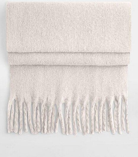 Beechfield Unifarbener Winterschal Oversize (228 x 45 cm ) weiches Material