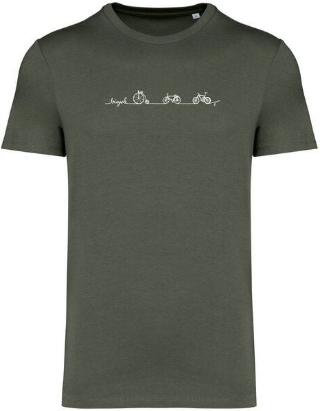 Brandless Basic Bio T-Shirt Men Bicycle Line Nr. 5 ( 180g/m²)