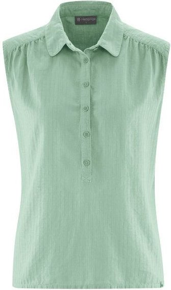 Thumbnail - HempAge Ärmellose Bluse Hanf/Biobaumwolle