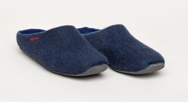 Magicfelt Filz-Hausschuh JU 720 für Damen aus 100% Merino-Wolle -Nachhaltiger Pantoffel mit komfortabler Filz-Latex-Soh...