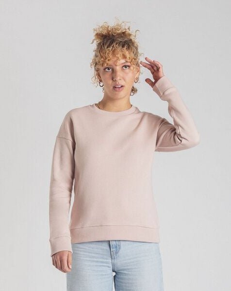 Degree Clothing Damen Sweater aus Bio-Baumwolle - Flight - rosa
