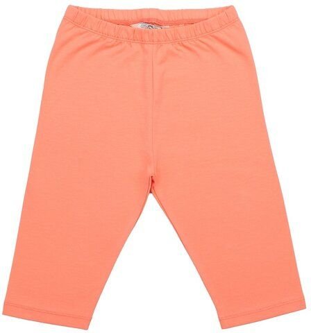 Cotokids Kinder 3/4 Leggings GOTS zertifiziert, Bio-Baumwolle, lachs, weich & elastisch, bequemer Bund – Walkiddy