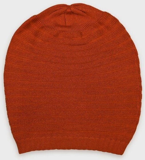 De Colores leichte Mütze reine Alpaka Querrippenstrick