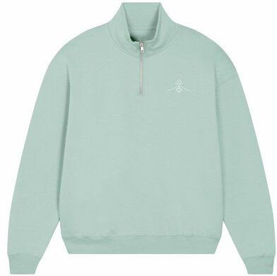 Greener Sweatshirt Cercis Reißverschlusskragen 100% Bio-Baumwolle