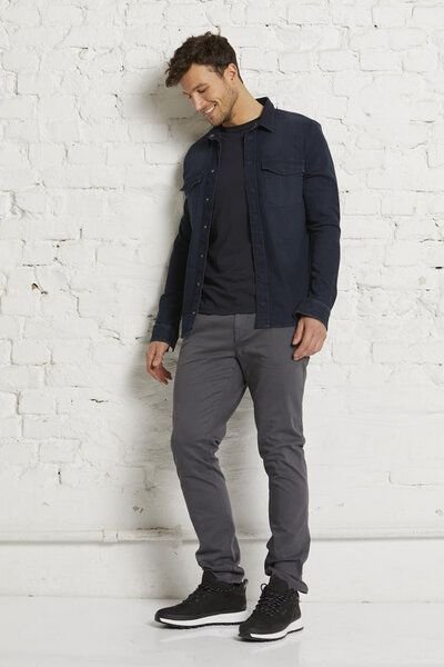 Wunderwerk Herren Shirt Jacke aus Bio-Baumwolle "Heavy duty denim shirt overdye"