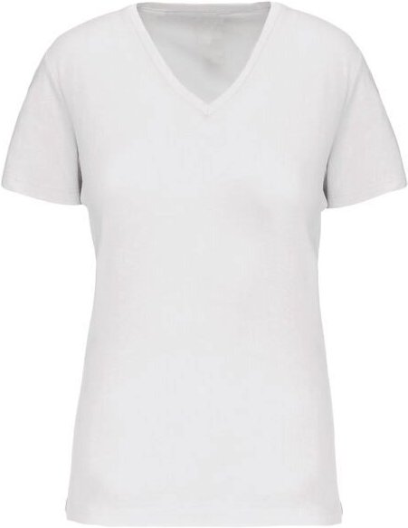 Greenspired Basic Bio Damen T-Shirt mit V-Ausschnitt XS- 3 XL