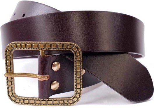 zweisser DAMEN-LEDERGÜRTEL ANTIKA