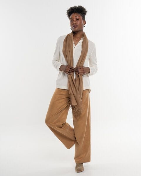 Alma & Lovis Exklusiver Schal im edlen Alpaka-Seide-Mix | Alpaca Scarf