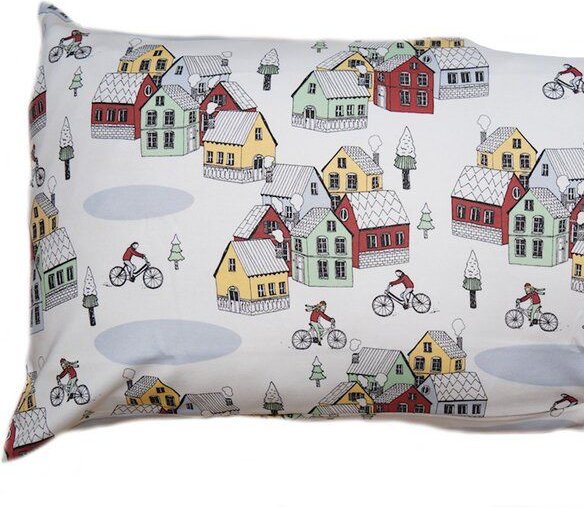 ege organics Baby Kinder Kopfkissenbezug Bio-Baumwolle Kissenbezug Kissenhülle