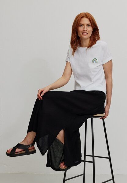 Damen T-Shirt aus Bio-Baumwolle - CAYENNE RAINBOW - recolution