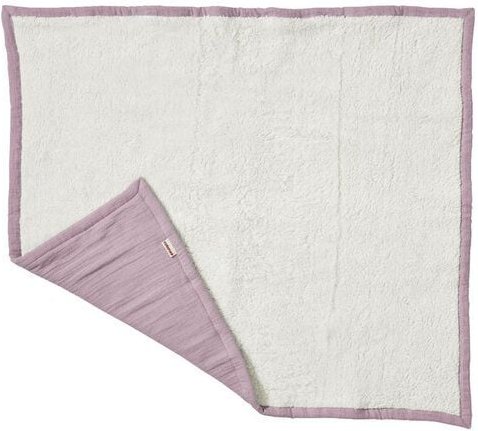 Cotonea Bio Musselin-Wendedecke mit Plüsch