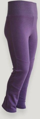 Babbily Sport Leggings aus GOTS-Bio-Baumwolle – verstärkte Knie & weiter Komfortbund, nachhaltige EU-Produktion