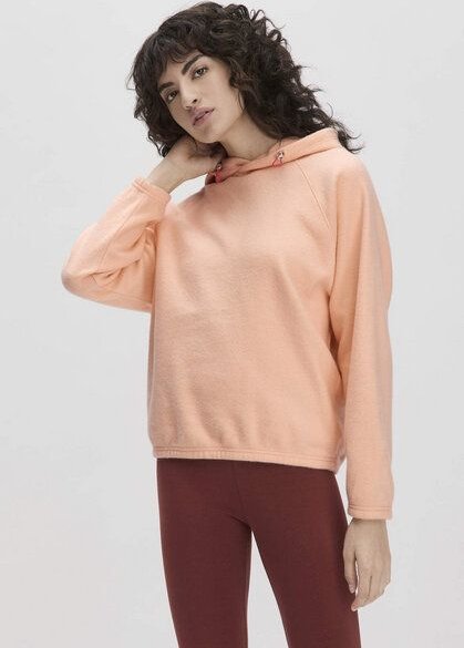 hessnatur Fleece Hoodie Oversized ACTIVE COMFORT aus reiner Bio-Baumwolle