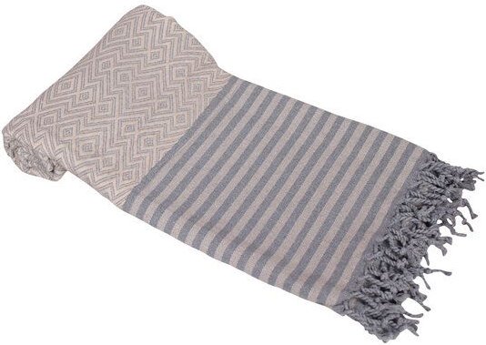 A&R Textile A&R Hamamtuch Saunatuch Strandtuch Badetuch "Kusadasi" Handtuch mehrfarbig 100 x 180 cm