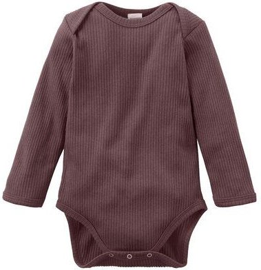 hessnatur Langarmbody Slim aus Bio-Baumwolle mit Bio-Merinowolle