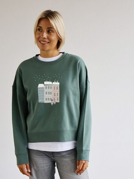 Kultgut Artdesign - Biofair- Pulloversweater im Boxistyle / Winterpläuschchen