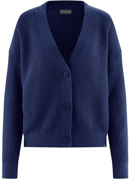 HempAge Zeitlose Strickjacke Hanf/Biobaumwolle