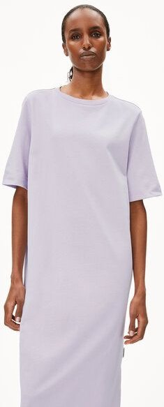 ARMEDANGELS XELINAA JERSEY MIDI DRESS - Damen Heavyweight Jerseykleid aus recyceltem Baumwoll Mix