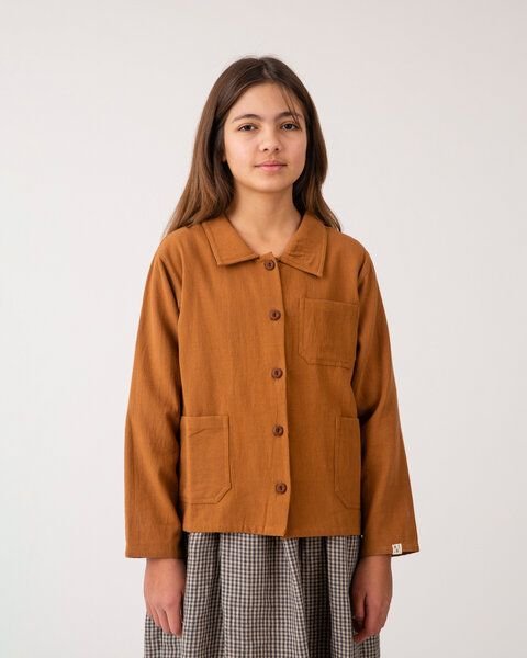Matona Hemd für Kinder aus Canvas Bio-Baumwolle / Boxy Jacket