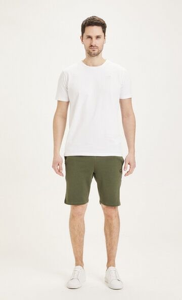Thumbnail - KnowledgeCotton Apparel Sweatshorts - TEAK sweat shorts - aus Bio-Baumwolle