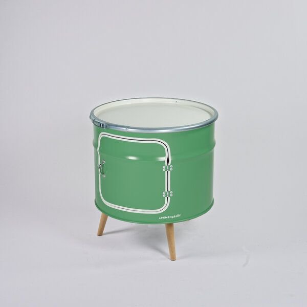 Lockengelöt Bar Kommode aus einem Hamburger Ölfass