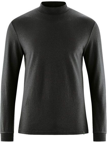 HempAge Rollkragen Langarmshirt Herren Hanf/Biobaumwolle