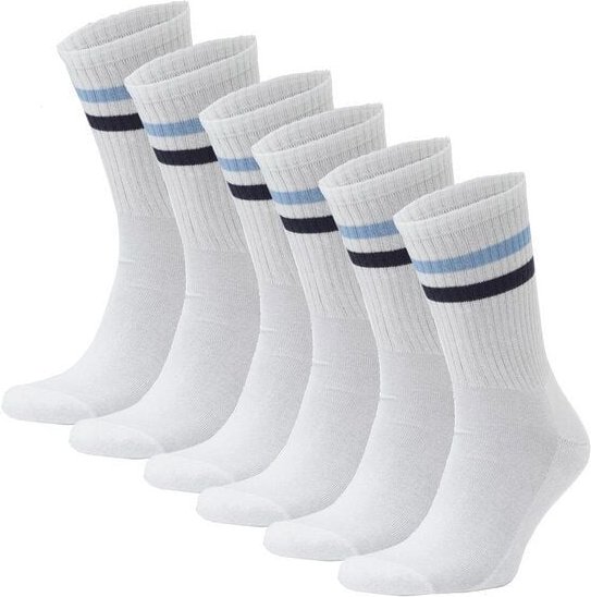 Opi and Max 3 oder 24 Paar Sportsocken mit Streifen aus Bio-Baumwolle 90% Bio-Baumwolle, Unisex für Männer & Frauen – Be...