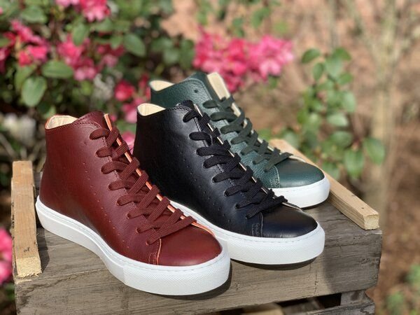 b.y.r.d. Sneaker vegetabil gegerbtes chromfreies Leder -Yoko