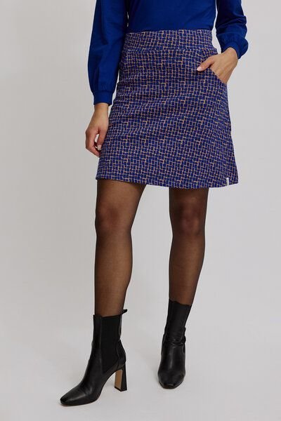 TRANQUILLO Gestrickter Rock im Retro-Look (W25F140)