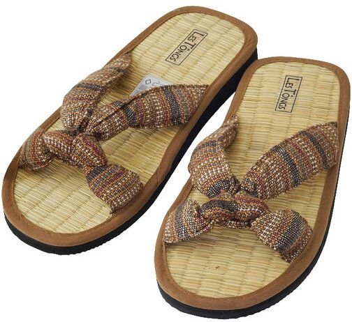 Les Tôngs Vietnam Juncus-K - vegane Zimtlatschen Gesunde Zimtsohle Flip Flops