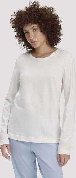 hessnatur Langarm-Schlafshirt aus reiner Bio-Baumwolle