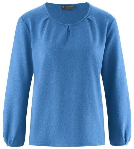 HempAge Damen Jerseybluse aus Hanf/Biobaumwolle