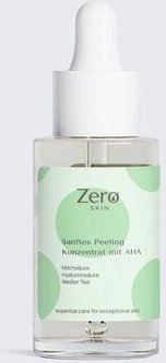 Zero Skin Sanftes Peeling Konzentrat mit AHA , 10% Milchsäure – glättend & hydratisierend- 30 ml