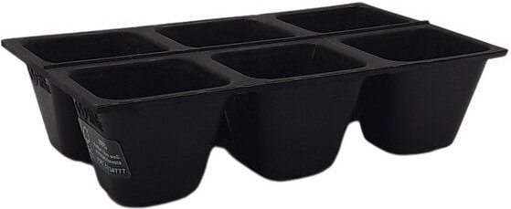 FAIR ZONE Saatgutschale L – Anzuchttöpfe je 5 x 4 cm