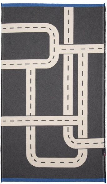 David Fussenegger Teppich Goliath "Straße" klein, aus Recycling-Baumwolle