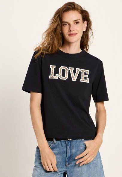 Thumbnail - LANIUS Statementshirt LOVE (GOTS)