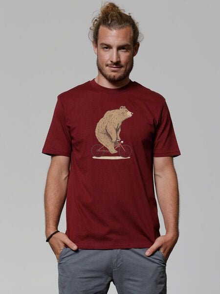 watapparel T-Shirt Unisex Fahrradbär