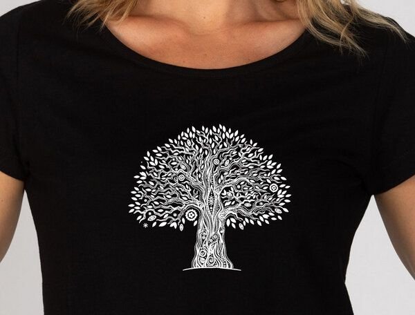 Brandless Basic Bio T-Shirt (ladies) Nr.2 tree life