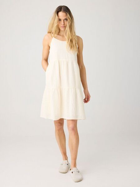 KnowledgeCotton Apparel Slub Trägerkleid aus Bio-Baumwolle