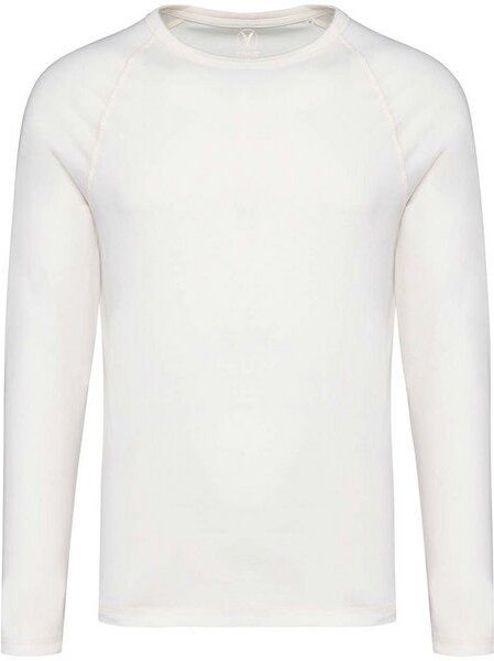 YTWOO GreenStyle Herren Raglan-Shirt: Longsleeve aus Bio-Baumwolle