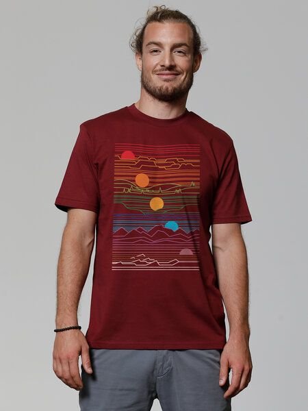 watapparel T-Shirt Unisex Sun And Moon