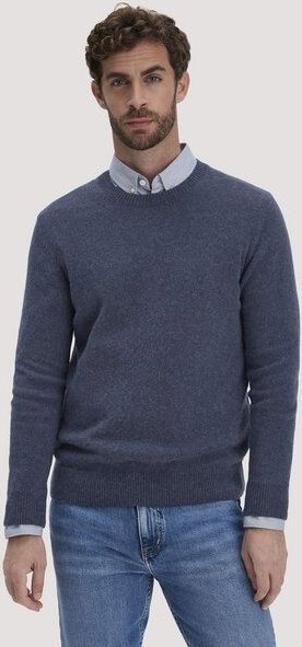 hessnatur Strick Pullover Regular aus Bio-Merinowolle mit Bio-Baumwolle