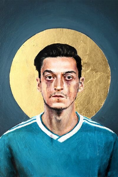 Photocircle Poster / Leinwandbild - Mesut Özil