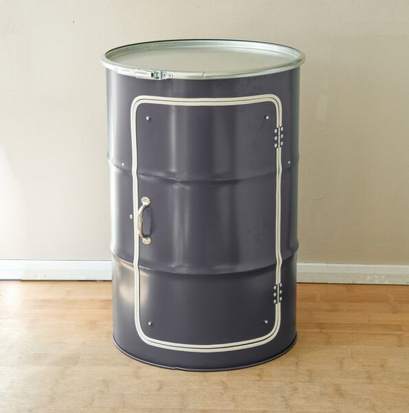 Lockengelöt Hausbar aus einem Hamburger Ölfass