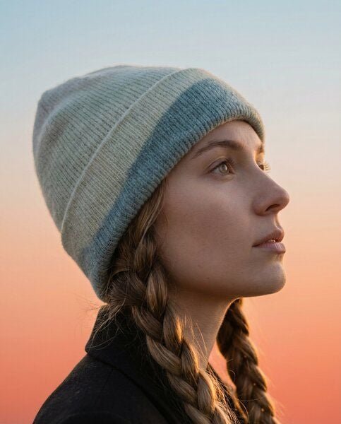 Zeachild TidalWave Beanie Unisex aus recyceltem Polyester